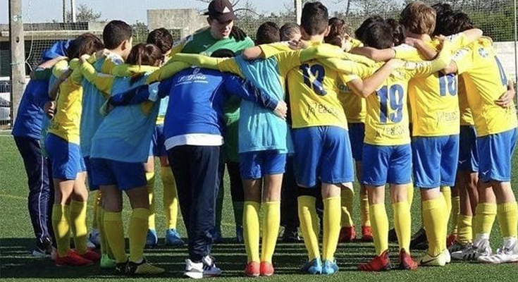 Iniciados do Clube Desportivo Lousanense caem de pé na Taça da Associação de Futebol de Coimbra