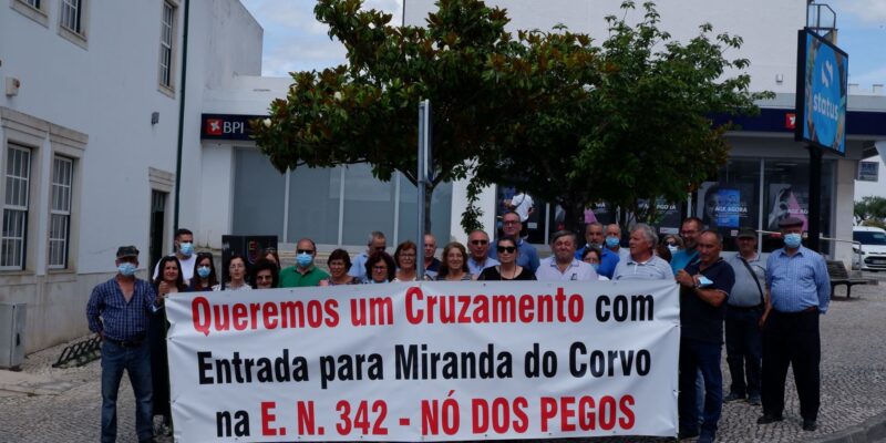 Moradores da zona dos Pegos exigem acesso para Miranda do Corvo na variante EN342